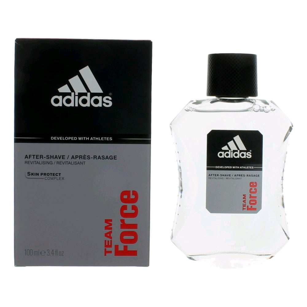 Bottle of Adidas Team Force by Adidas, 3.4 oz After Shave for Men